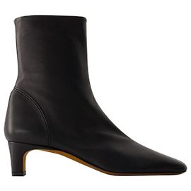 Doria Ankle Boots - Rouje - Leather - Black Black