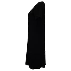 Michael Kors-Michael Michael Kors Mini robe droite en polyester noir-Noir