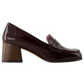 Mocassini Dorothee - Rouje - Pelle - Bordeaux Vintage Rosso Bordò