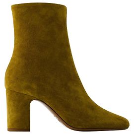Botas Celeste - Rouje - Couro - Cáqui Verde Caqui