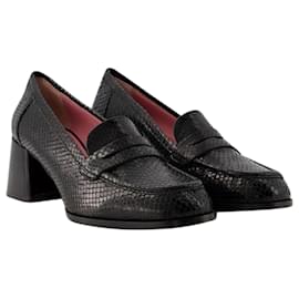 Black Soft Patent Leather Tonal Grosgrain Bow 105mm Heel Cut Out Thom John