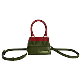 Jacquemus-Jacquemus Le Chiquito Bag in Red Leather -Red