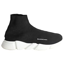 Balenciaga-Sneakers Speed Knit di Balenciaga in poliestere nero-Nero