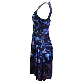 Erdem-Erdem Sleeveless Mini Dress in Multicolor Silk-Multiple colors