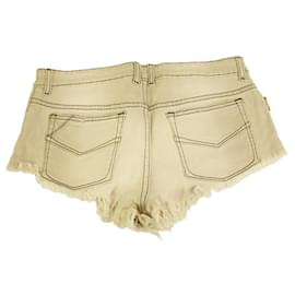 Zadig & Voltaire-Tamanho do short jeans Zadig & Voltaire Paly Bleach Cut off Love & Rock 38 Cor: cinza-Cinza