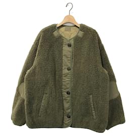 Isabel Marant-Isabel Marant Faux Fur Reversible Jacket Coat-Khaki