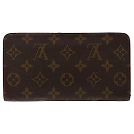 Louis Vuitton-LOUIS VUITTON Monogram Cherry Porte Monnaie Zip Lange Geldbörse M61727 Auth 49649BEIM-Andere