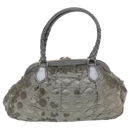 Christian Dior-Christian Dior Canage Shoulder Bag Nylon Gray 02-BO-0048 Auth bs6862-Grey