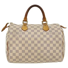 Louis Vuitton-Louis Vuitton Damier Azur Speedy 30 Hand Bag N41533 LV Auth 49351-Other