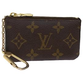Louis Vuitton-LOUIS VUITTON Monogramm Pochette Cles Geldbörse M.62650 LV Auth-Folge1232-Monogramm
