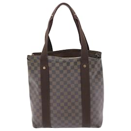 Louis Vuitton-LOUIS VUITTON Damier Ebene Cabas Bobul Tote Bag N52006 LV Auth bs6861-Autre