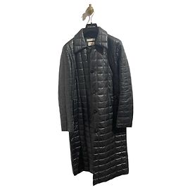 BOTTEGA VENETA  Coats T.IT 40 leather Black