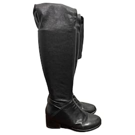 Vanessa Bruno-VANESSA BRUNO  Boots T.EU 37.5 leather-Black