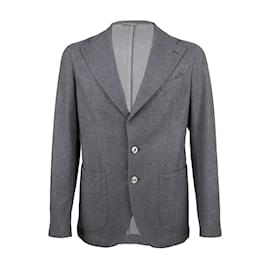 Autre Marque-Blazer en cachemire Brando-Gris