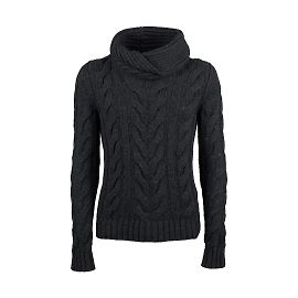 Rollkragenpullover von Patrizia Pepe Grau