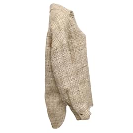 Iro-Camisa Watali de tweed beige Iro-Beige