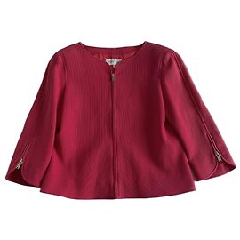 Courreges Chaquetas Fucsia