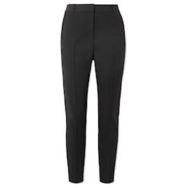 Burberry-Burberry stretch wool trousers-Black