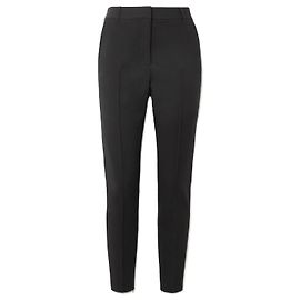 Pantaloni Burberry in lana stretch Nero