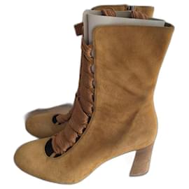 Chloé botas Camello