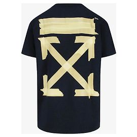 Off White T-shirt unisex Off-White c/o Virgil Abloh Nero Black Beige