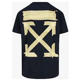 Off White-Off White T-shirt unisex Off-White c/o Virgil Abloh Nero-Black,Beige