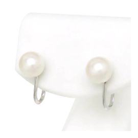 Tasaki 14k Aretes de perlas de oro Blanco