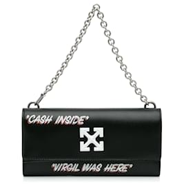 Off-White c/o Virgil Abloh Cut Here Jitney 2.8 Bag in Black