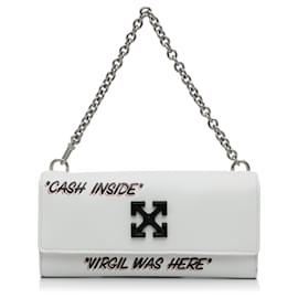 Off-White c/o Virgil Abloh Jitney 1.4 Vigin Was Here Tote Bag in
