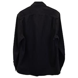 Off White-Off-White Jean Jacket in Black Cotton-Black