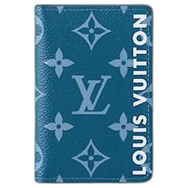 Louis Vuitton-LV pocket organizer new-Blue