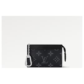 Louis Vuitton-Porta-chaves LV novo-Cinza