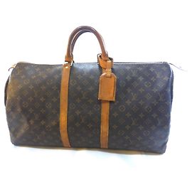Louis Vuitton Keepall 55 monogram - SD834 / 2 Marron