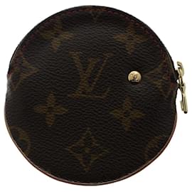 Louis Vuitton-LOUIS VUITTON Monogram Cherry Porte Monnaie Ron Geldbörse M95043 LV Auth 49704-Monogramm