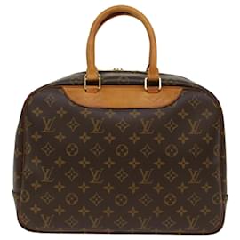 Louis Vuitton-LOUIS VUITTON Monogram Deauville Hand Bag M47270 LV Auth 49223-Monogram
