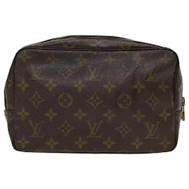 Louis Vuitton-Louis Vuitton Monogram Trousse Toilette 23 Pochette M47524 LV Auth bs6894-Monogramma