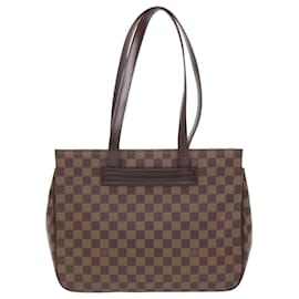 Louis Vuitton-LOUIS VUITTON Damier Ebene Parioli PM Tote Bag N51123 Auth LV 49438-Autre