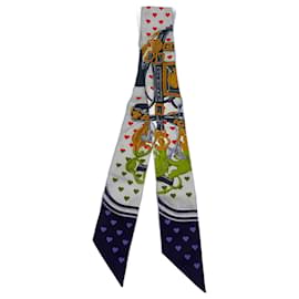 Hermès-Multicolor Silk Hermes Scarf-Multiple colors