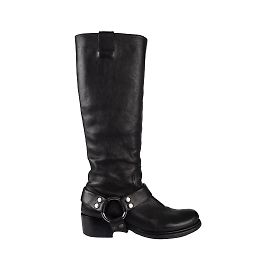 botas moteras Miu Miu Negro