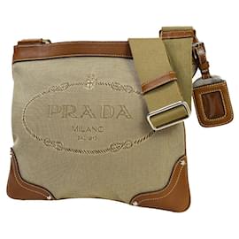 Prada-Prada Logo Jacquard-Brown