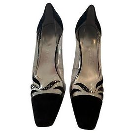 Autre Marque Escarpins Azure Cannes Noir Cuir Noir