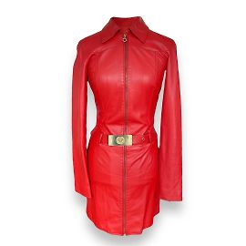 VERSACE Coats  M Red