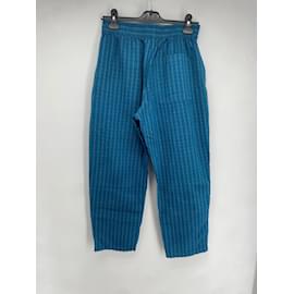 Wood Wood-WOOD WOOD  Trousers T.fr 36 cotton-Blue