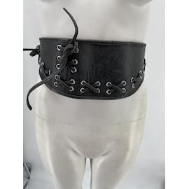 Autre Marque-SAKS POTTS  Belts T.International S Leather-Black