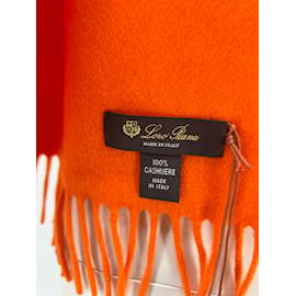 Loro Piana-LORO PIANA  Scarves T.  cashmere-Orange
