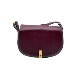 Polo Ralph Lauren-POLO RALPH LAUREN  Handbags T.  leather-Dark red