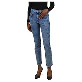 Isabel Marant-Blue panelled jeans - size FR 34-Black