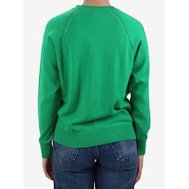 Barrie-Grüner Pullover mit Rundhalsausschnitt – Größe S-Grün