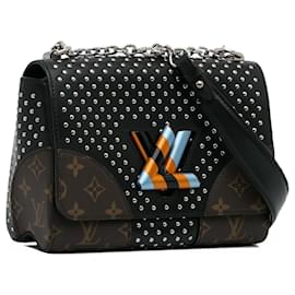 Louis Vuitton Twist LockMe 2-Way Black Leather ref.630693 - Joli Closet