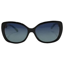 TIFFANY & CO. TF4106Occhiali da sole sfumati BF Cat Eye in plastica nera Nero